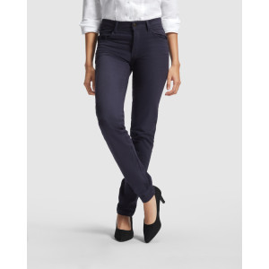 Pantalón vaquero de mujer elástico y entallado Hilton