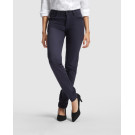 Pantalón vaquero de mujer elástico y entallado Hilton