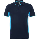 Polo técnico deportivo bicolor Montmelo