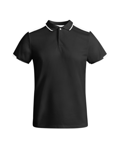 Polo técnico de poliéster reciclado antibacteriano Tamil
