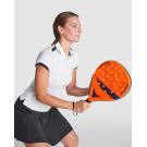 Polo técnico para mujer de poliéster reciclado antibacteriano Tamil Woman