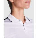 Polo técnico para mujer de poliéster reciclado antibacteriano Tamil Woman