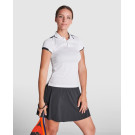 Polo técnico para mujer de poliéster reciclado antibacteriano Tamil Woman