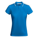 Polo técnico para mujer de poliéster reciclado antibacteriano Tamil Woman