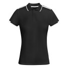 Polo técnico para mujer de poliéster reciclado antibacteriano Tamil Woman