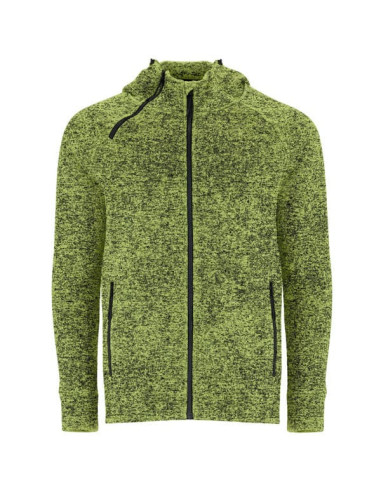 Sudadera de punto felpado con capucha y cremallera Everest