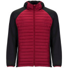 Chaqueta acolchada con mangas de softshell Minks