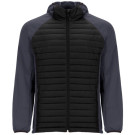 Chaqueta acolchada con mangas de softshell Minks