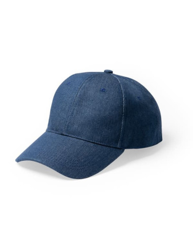 Gorra vaquera reciclada de 6 paneles