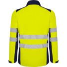 Chaqueta de softshell bicolor de alta visibilidad Antares