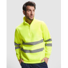 Sudadera de alta visibilidad con media cremallera Spica