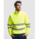 Sudadera de alta visibilidad con media cremallera Spica