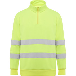 Sudadera de alta visibilidad con media cremallera Spica