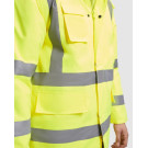 Parka acolchada de alta visibilidad impermeable Merak