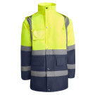 Parka acolchada de alta visibilidad impermeable Merak