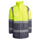 Parka acolchada de alta visibilidad impermeable Merak