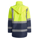 Parka acolchada de alta visibilidad impermeable Merak