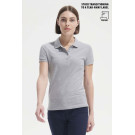 Polo piqué de manga corta para mujer People