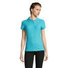 Polo piqué de manga corta para mujer People