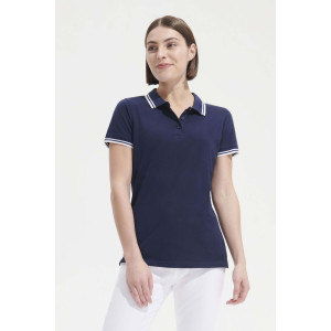 Polo de mujer con detalles en contraste Pasadena Women 2