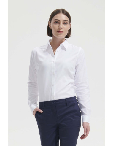 Camisa de espiguilla para mujer de corte ajustado Brody Women