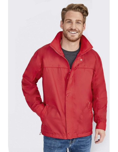 Cortavientos impermeable con forro de jersey Mistral