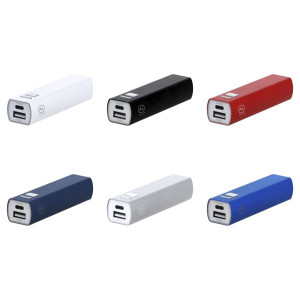 Power bank de aluminio reciclado 2600mAh 2
