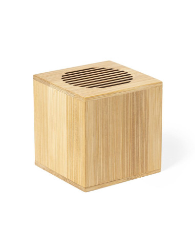 Altavoz bluetooth Eco cubo de bambú