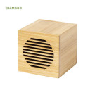 Altavoz bluetooth Eco cubo de bambú