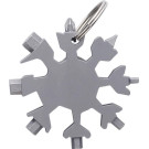 Llavero multiherramienta de acero inox copo de nieve