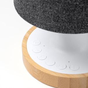 Lámpara altavoz 5W de rPET y bambú 2