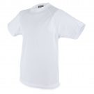 Camiseta técnica infantil blanca
