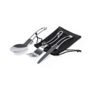 Set de menaje para camping compacto