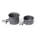 Set de menaje para camping compacto