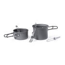 Set de menaje para camping compacto