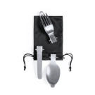 Set de menaje para camping compacto