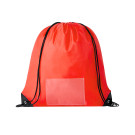 Mochila de cuerdas con bolsillo portadorsal