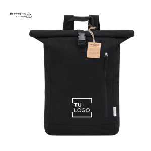 Mochila de cierre enrollable con hebilla