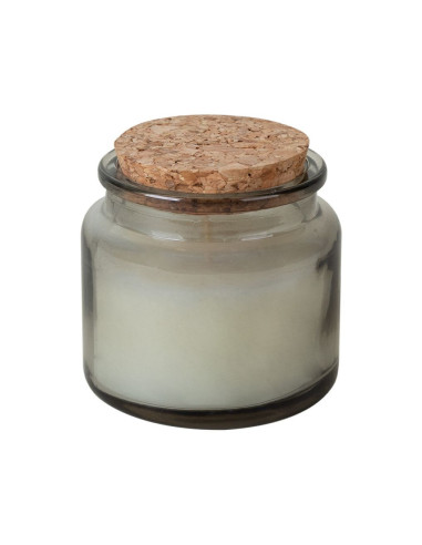 Vela de cera vegetal con tapa de corcho