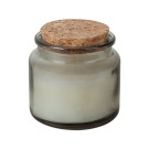 Vela de cera vegetal con tapa de corcho