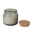 Vela de cera vegetal con tapa de corcho