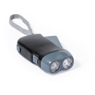 Linterna dinamo con 2 LEDs