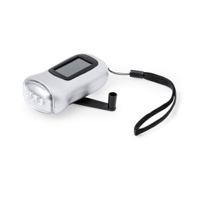 Linterna solar con dinamo 3 LEDs 2