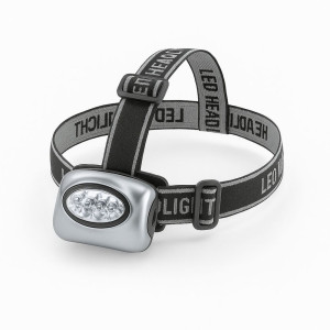 Linterna frontal con 5 LEDs