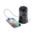 Lámpara multifunción con carga solar, powerbank y linterna