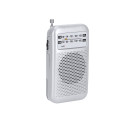 Radio portátil vintage AM/FM con altavoz 3W