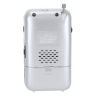 Radio portátil vintage AM/FM con altavoz 3W