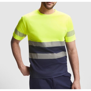 Camiseta técnica de alta visibilidad y manga corta Tauri