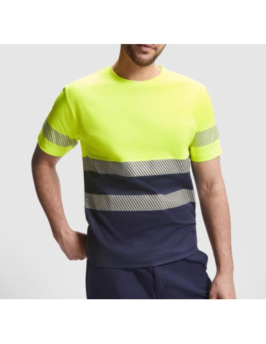 Camiseta técnica de alta visibilidad y manga corta Tauri