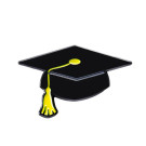 Pin de graduación birrete